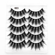 5Pairs/Set Criss-Cross Fluffy Lashes