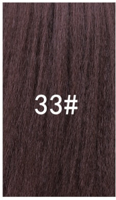 Synthetic Kinky Straight Hair Extension