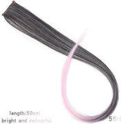 Long Straight Colored Hair Extensions