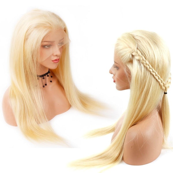 Brazilian Straight Blonde Lace Front Wig