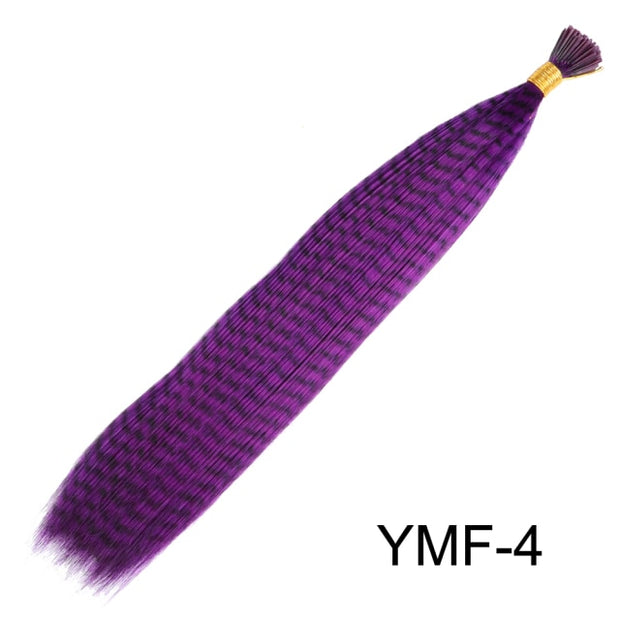 Colored Strands Feather Extension