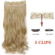 Long Straight Synthetic Hair Extension