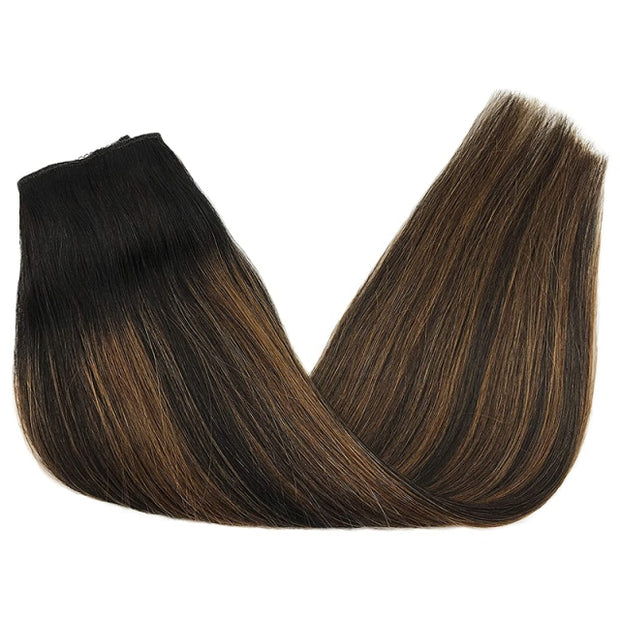Natural Remy Long Straight Hair Extensions