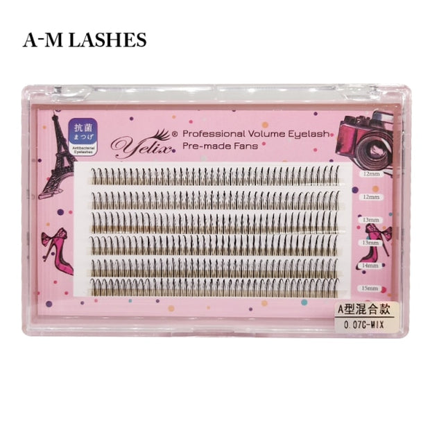 Cluster Spikes Wispy Lashes