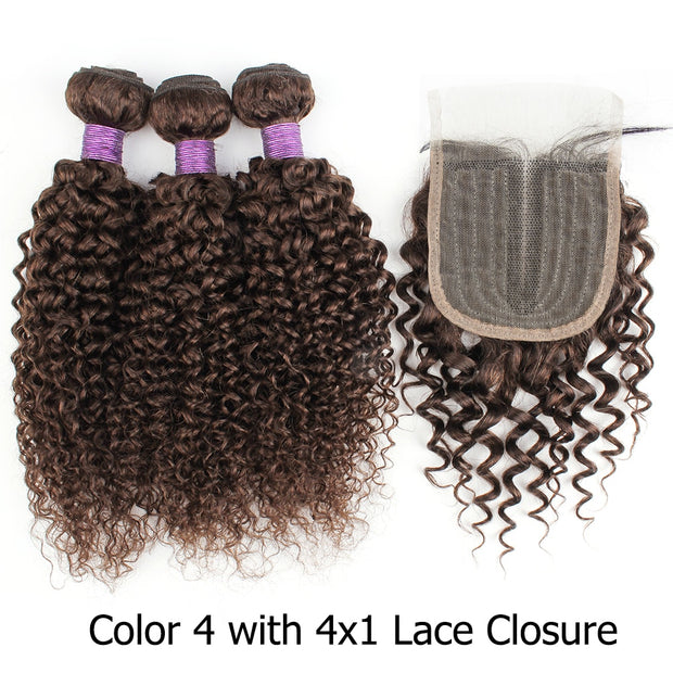 Remy Weave Bundles with Lace Closure